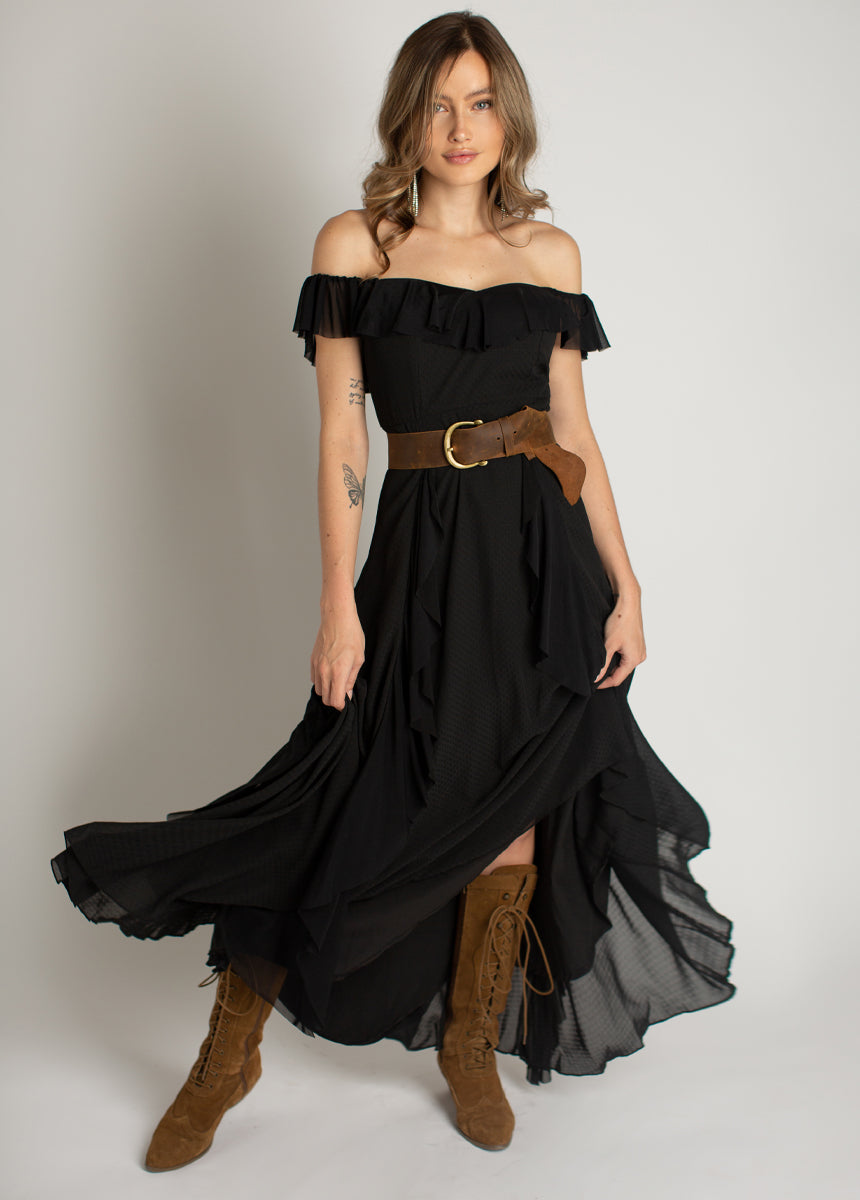 Image of Rachel Dress in Black