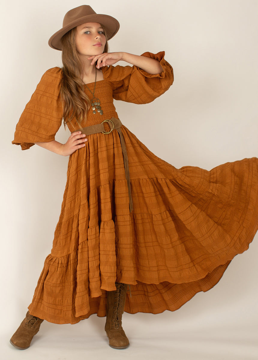 Image of Quinn Dress in Spice