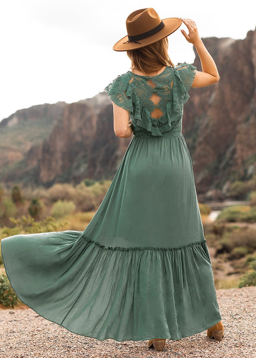 Image of *SOLD OUT* Macienne Dress in Beach Sage