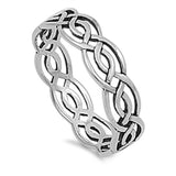 Mens sterling silver ring