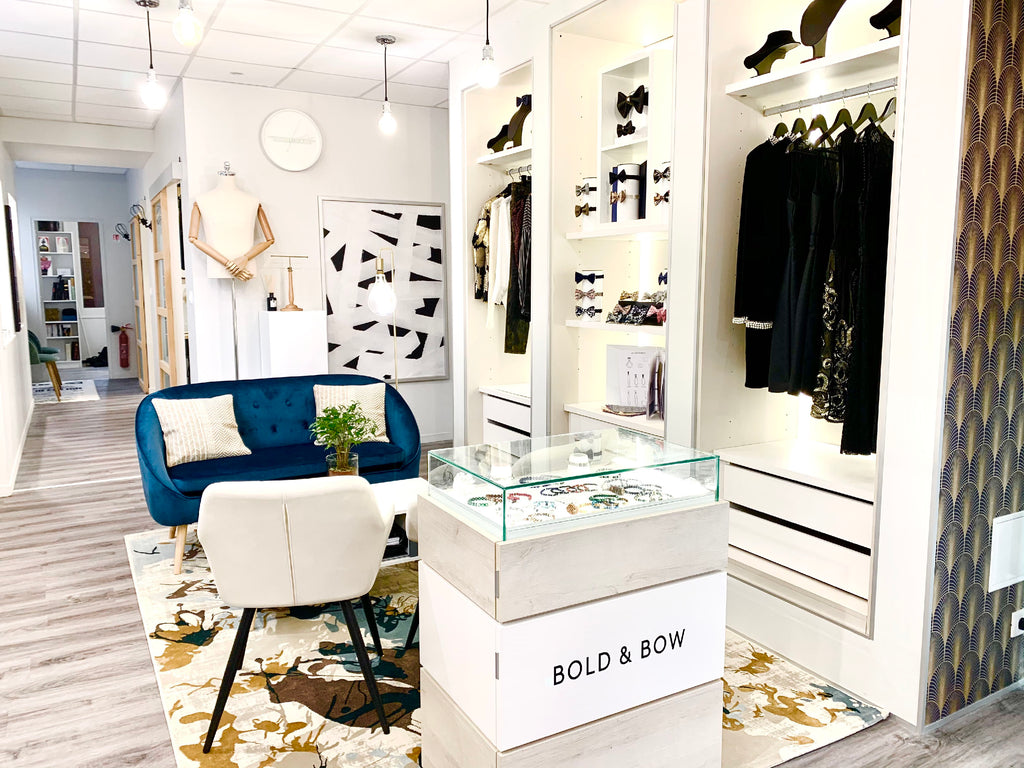 Intérieur boutique Bold and bow