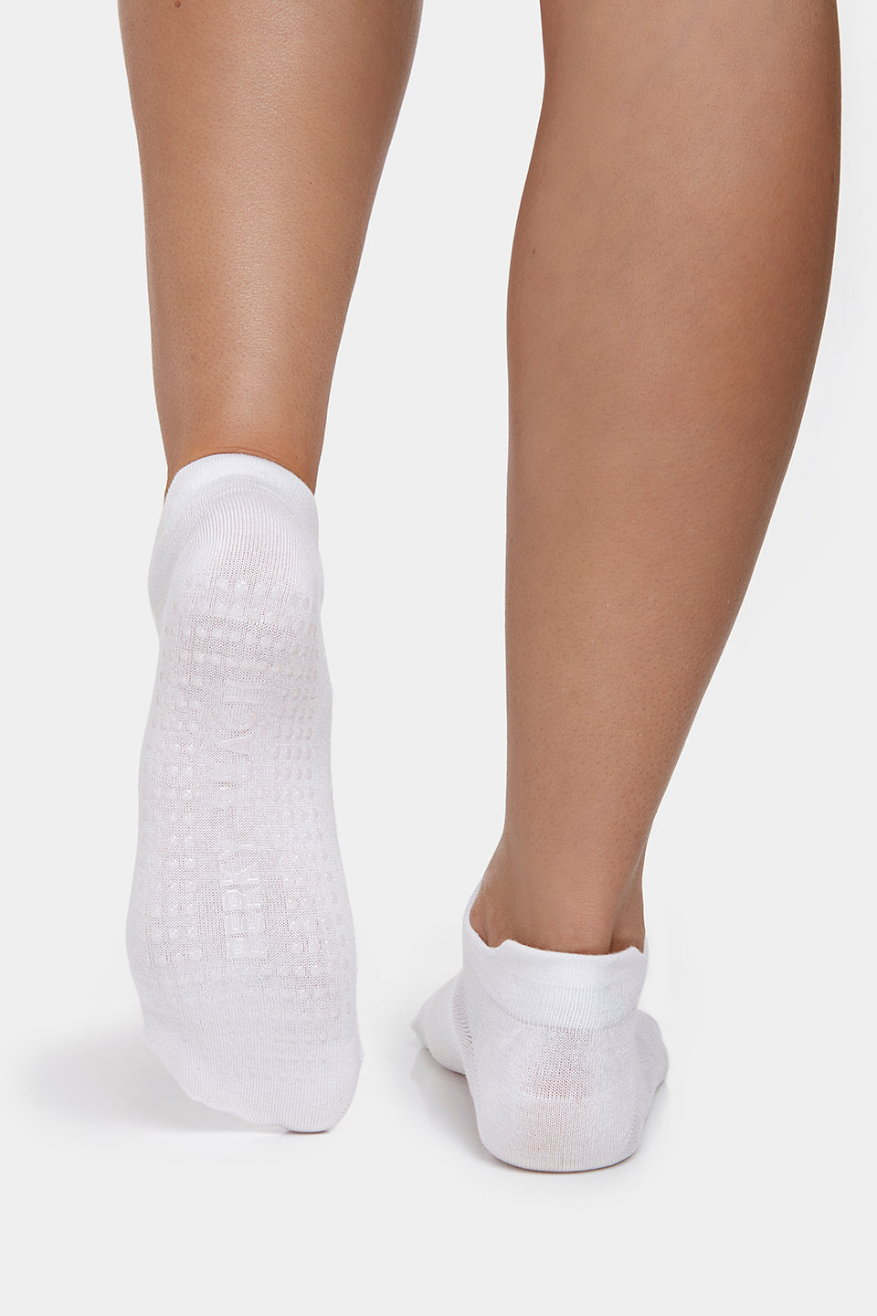 Women's Bamboo Grip Socks Black - Perky Peach Activewear