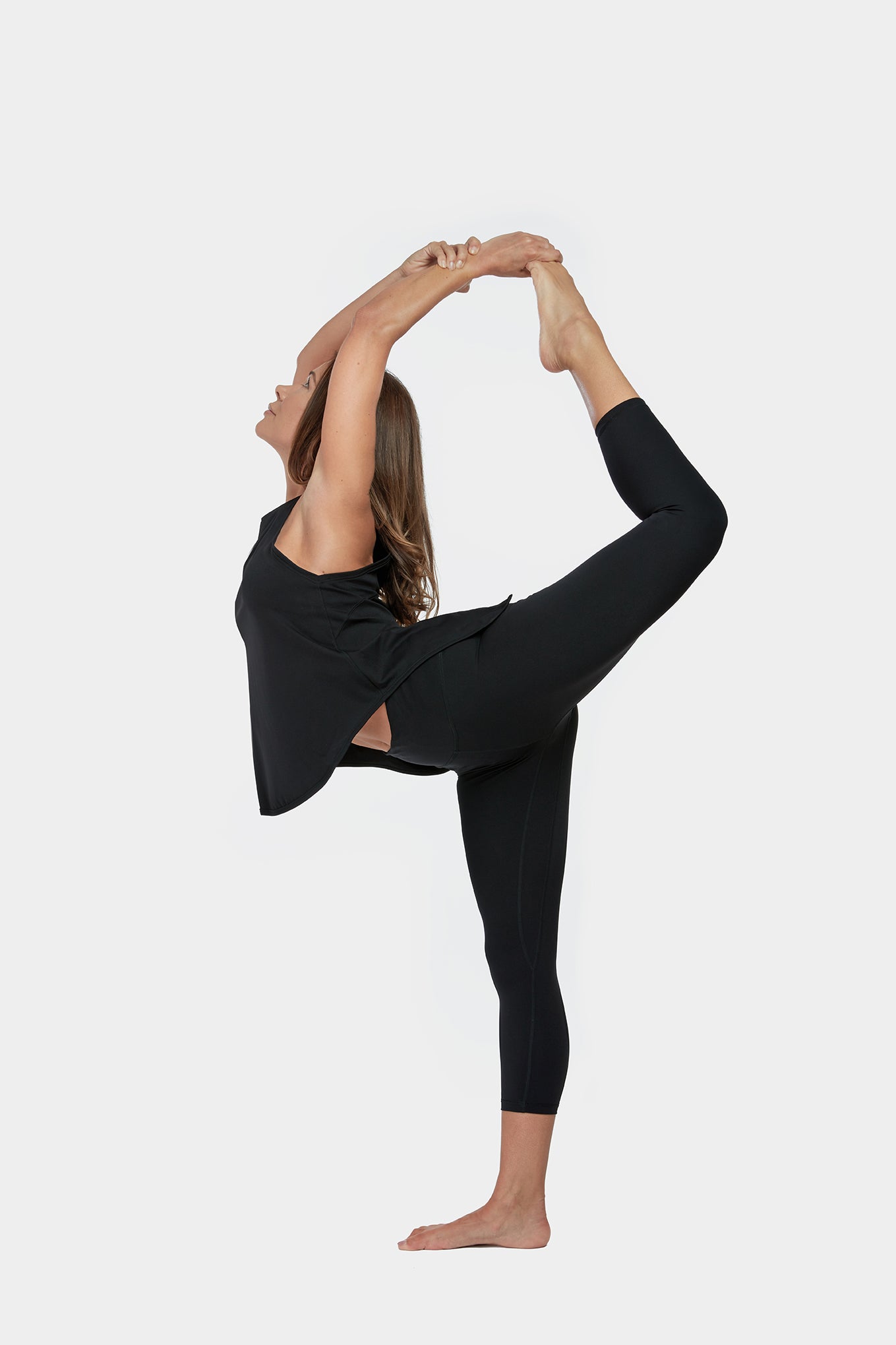 YOLIX 7 Pack Capri Leggings for Women, High Waisted Black Soft Workout Yoga  Pants, Black X7, Small-Medium : : Fashion