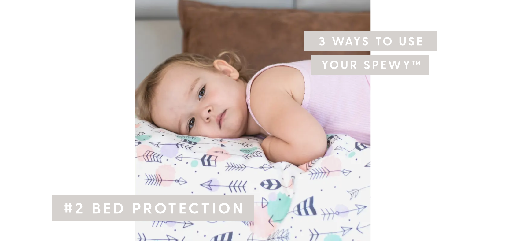 protect your bed from baby vomit