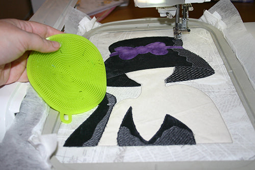 Unpicking Embroidery is easy with the Amazing Stitch Eraser 