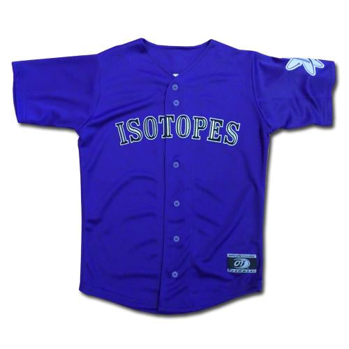 isotopes baseball jersey