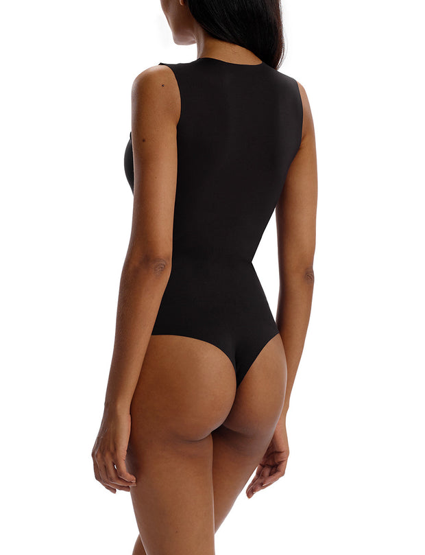 Commando Chic Mesh Signature Paneled Bodysuit – HTB Boutique