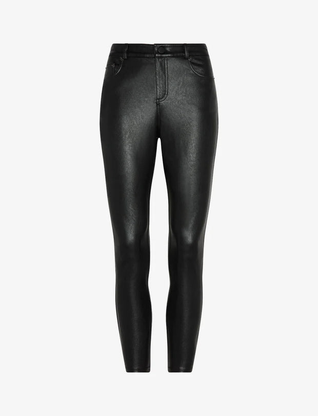 Commando  Faux Leather 7/8 Trouser Black - Tryst Boutique