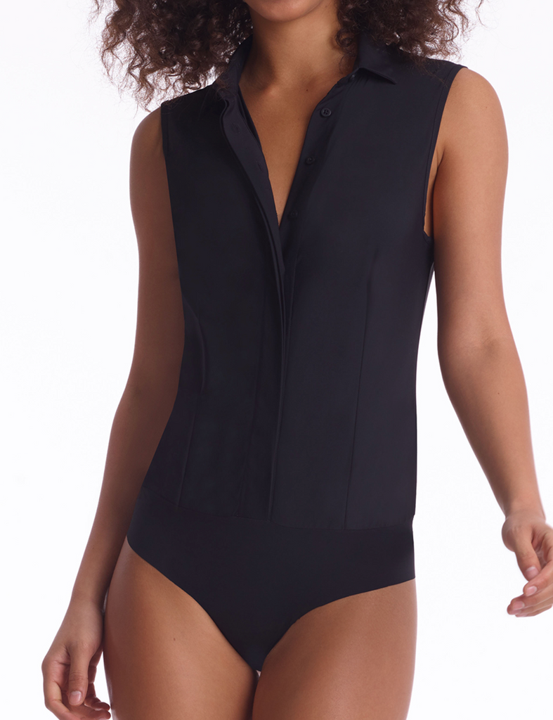 Commando Chic Mesh Signature Paneled Bodysuit – HTB Boutique