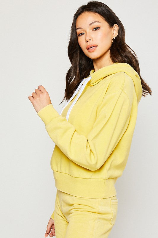 Sczwkhg Womens Oversized Sweatshirts Pullover Half Zipper Crop Hoodie  Fleece Lined Collar Zip Up Hoodies Long Sleeve Tops, 01a-yellow, X-Large :  : Clothing, Shoes & Accessories