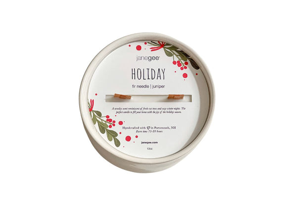 janegee holiday aromatherapy candle