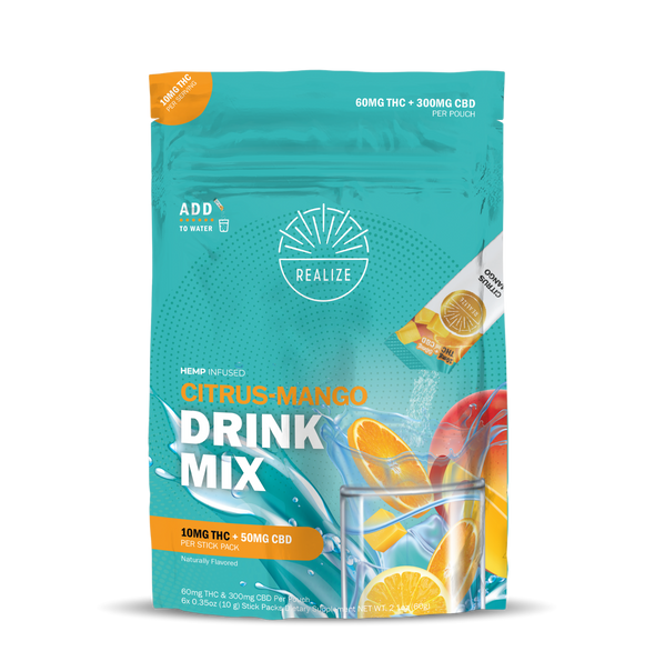 Citrus-Mango Drink Mix 10MG THC