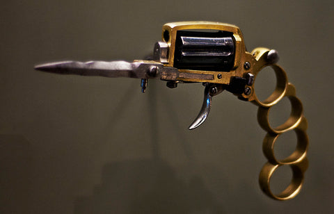 brass knuckles revolver