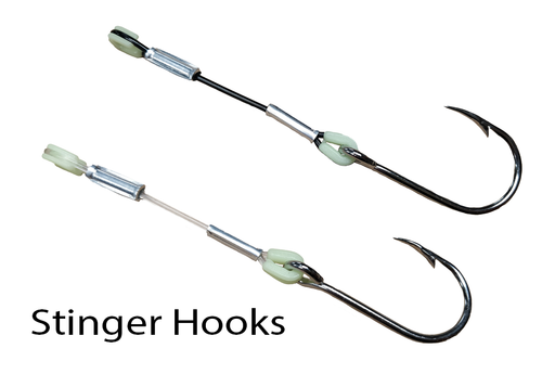 ZAK Halibut Leader Rig 200# 7 Strand 24 Flexible SS WIRE 6/0-7/0 Fishing  Hooks