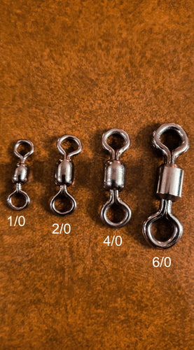 SANWOOD 10Pcs Fishing Connectors Stainless Steel Cork Screw Swivel