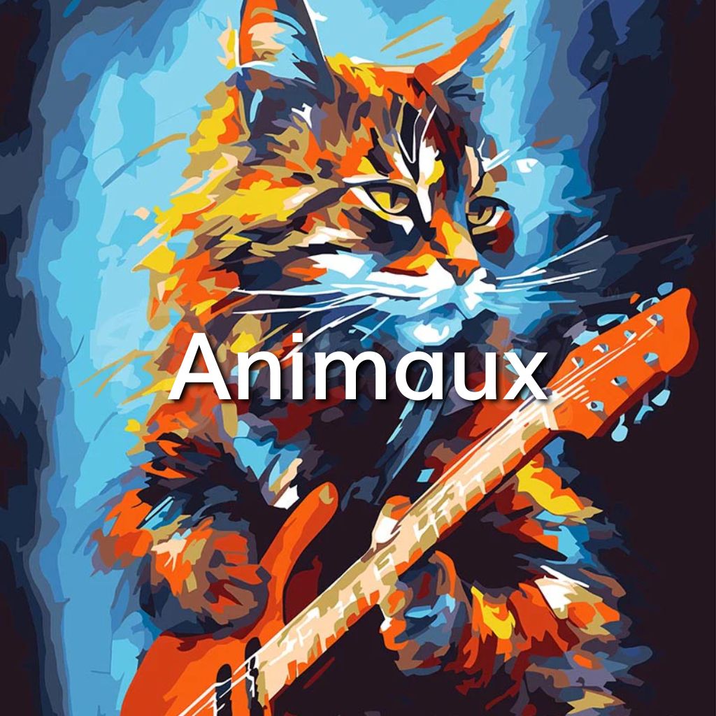 Peinture par Numéro Animaux – Figured'Art