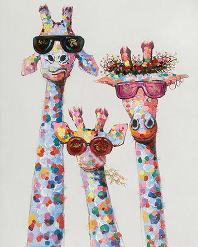 peinture par numéros - girafe - HEMA