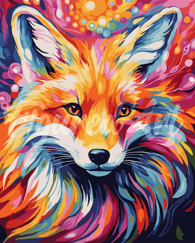 Peinture au numéro – Balises renards– Figured'Art