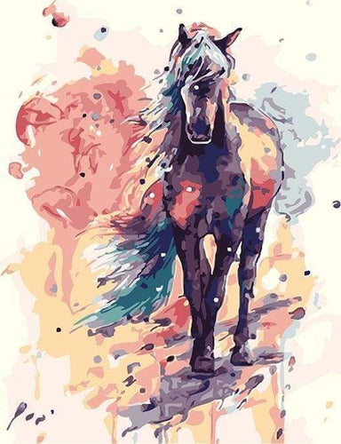 Peinture au numéro – Balises chevaux– Figured'Art