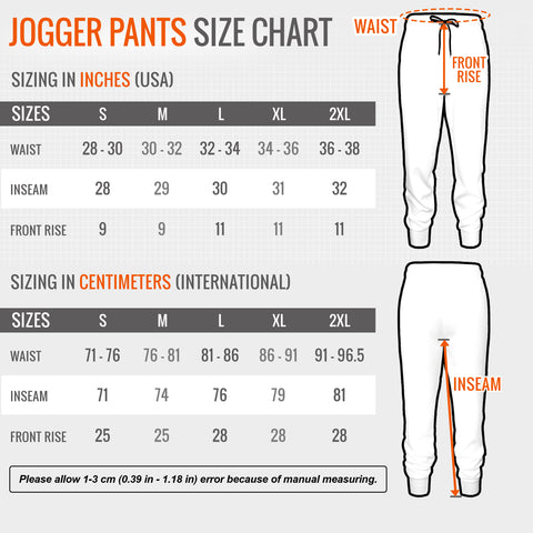 SIZE CHART – Fandomaniax