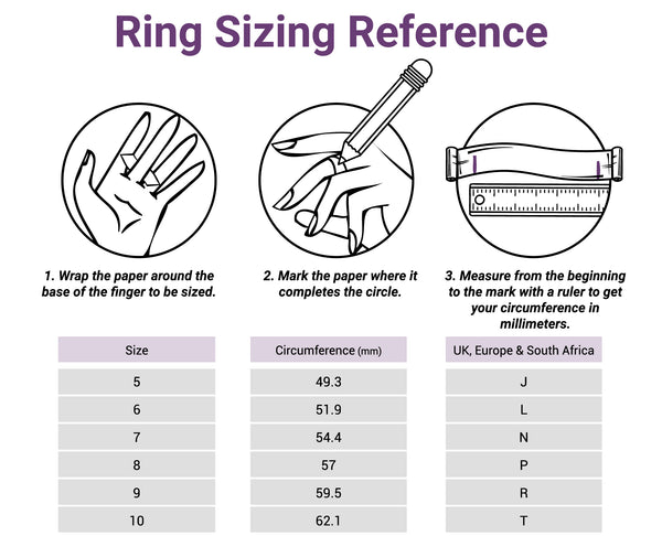 Ring sizing reference