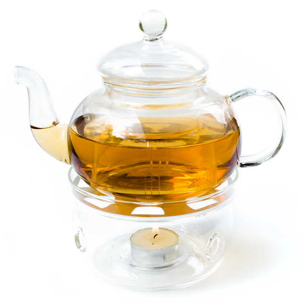 Tea Pot Warmer - Glass - CHI TEA - Premium Loose Leaf Tea