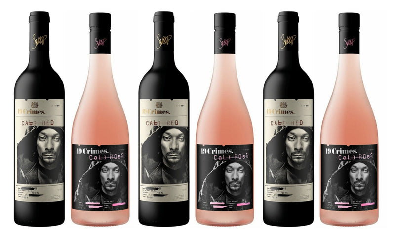 Dee Oh Double Gee 19 Crimes Snoop Dogg Wine Set 6 Pack