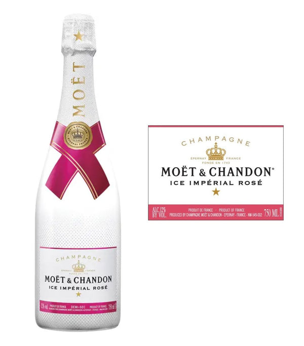 Moët & Chandon Rosé Impérial, Gift Box 75 cl : : Grocery