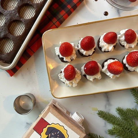 Santa Hat Treats