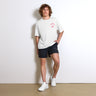 Man wearing White "GOOD BOYS SUPPER CLUB" Tee - Front