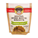 Brutus Bone Broth Biscuits - Chicken Flavor Front of Bag