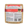 Beef Instant Brutus Bone Broth Mega Pack Bag back side with story and guaranteed analysis. Please reference product description for details.