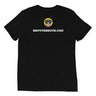 Black "Got Broth?" Tee - Back with "BRUTUSBROTH.COM" Text