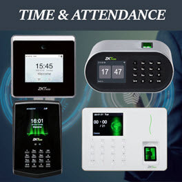 Biometric readers for time and attendance