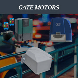 Vehicle barriers gate motors