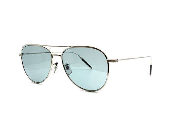 Oliver Peoples - TK-3 (Brushed Silver | Ash Blue Wash Photochromic)