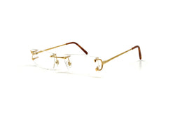 cartier ct0092o metal unisex eyeglasses