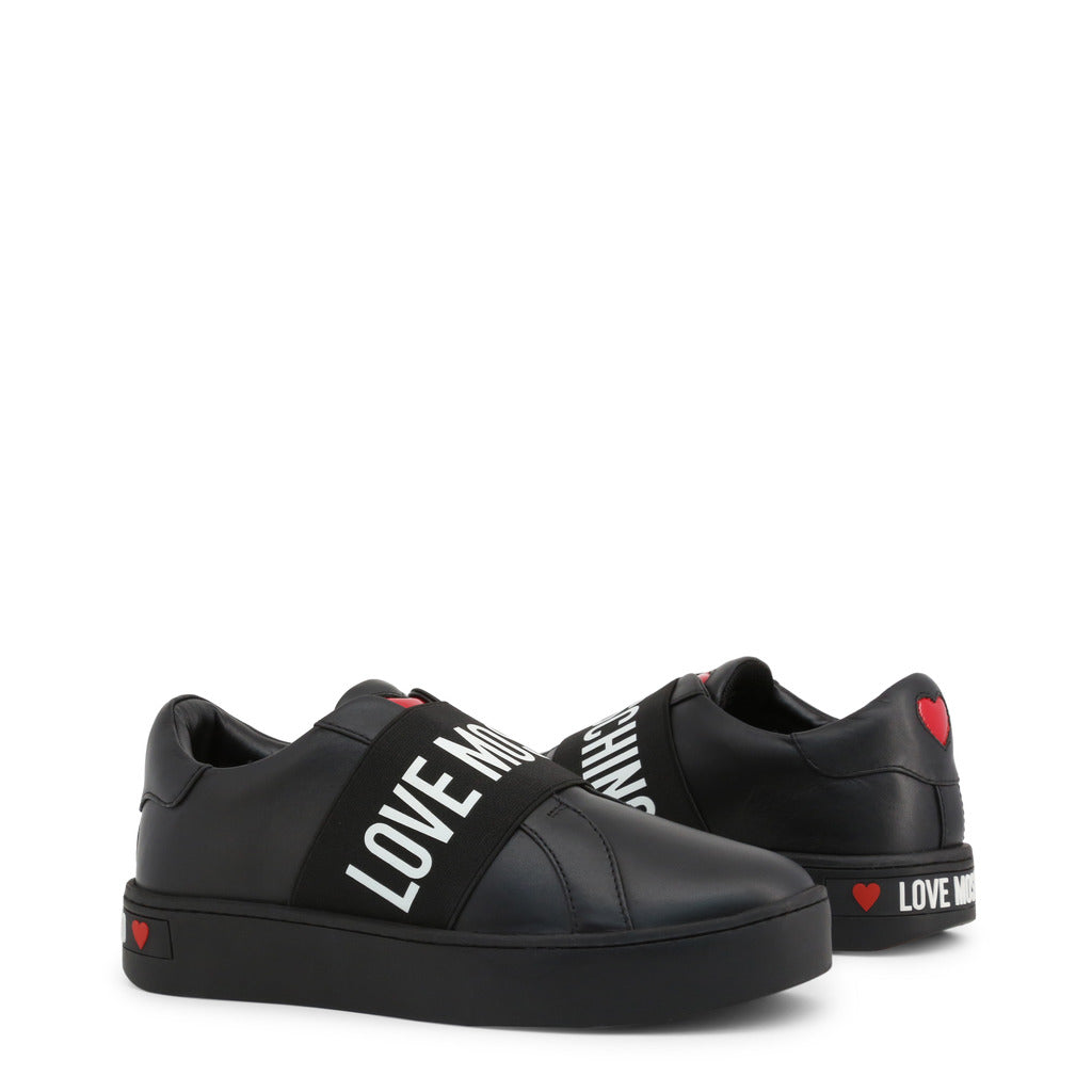 moschino sneakers black