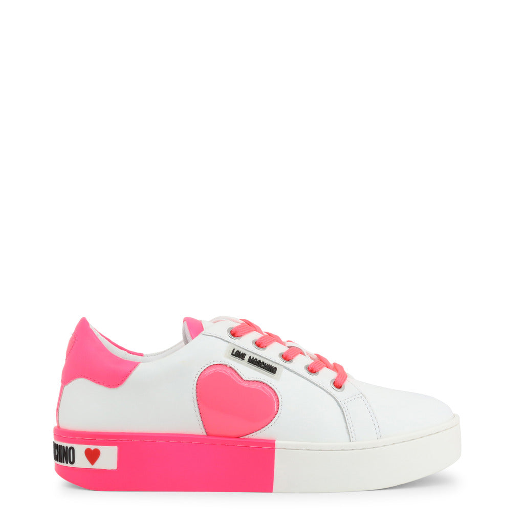 love moschino heart sneakers