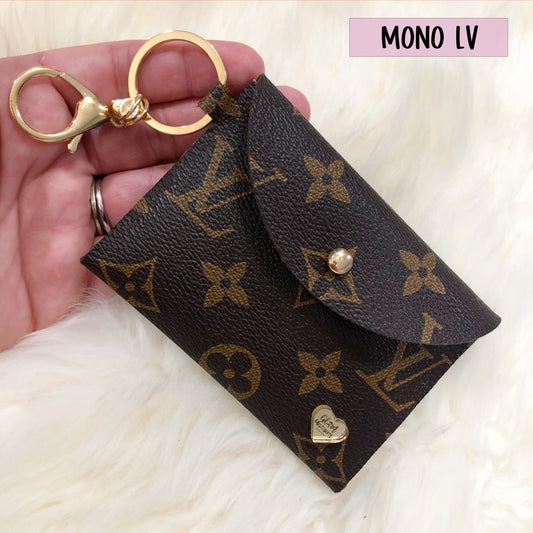 Hand Sanitizer Holder with Repurposed LV – Tailor Made Crafts