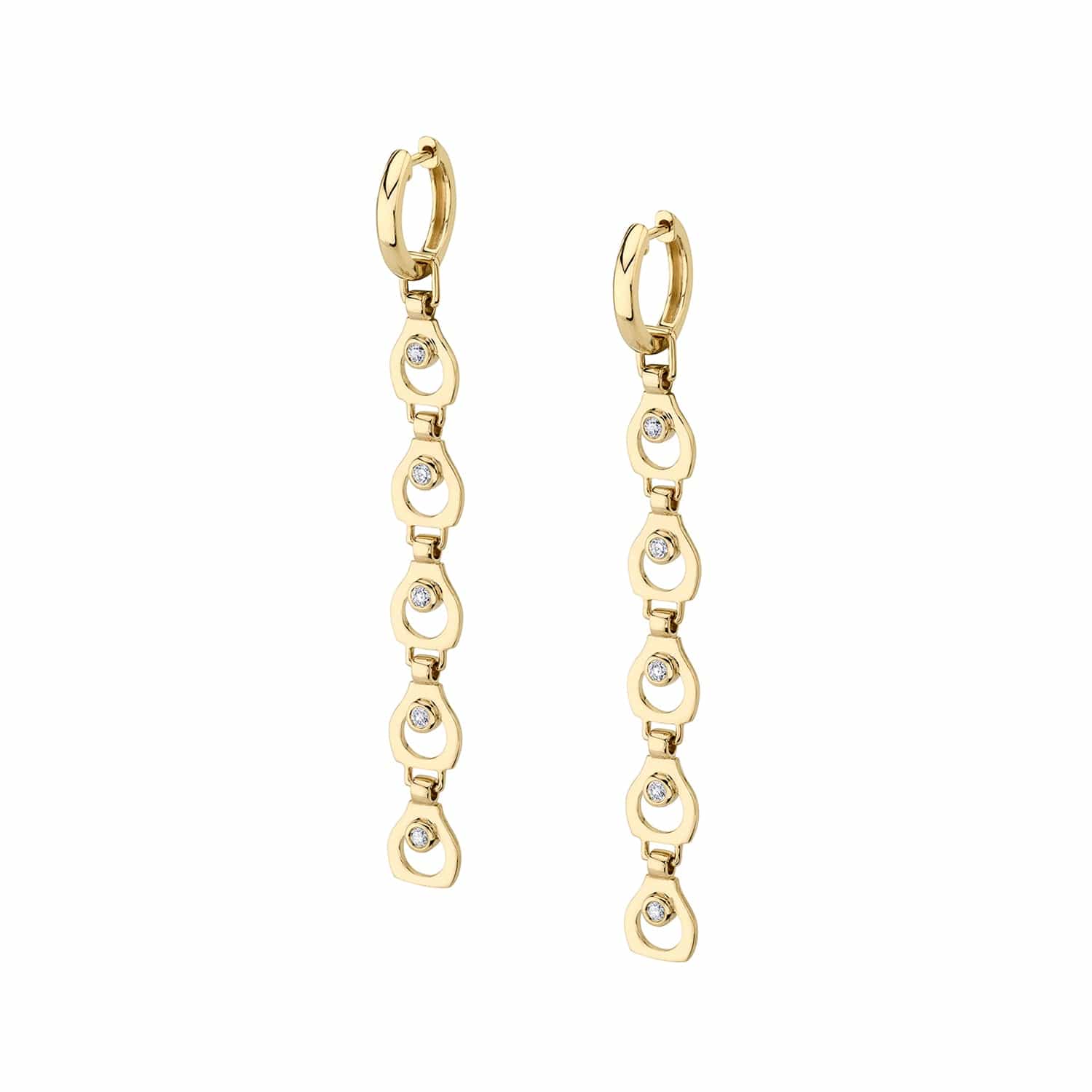 Signature Swinging Hook Earrings | MICHAEL M