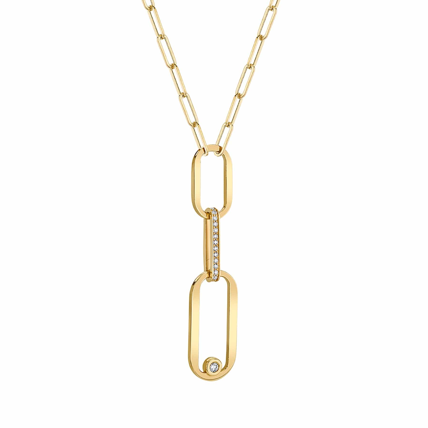 Longline Link Pendant | Michael M – MICHAEL M