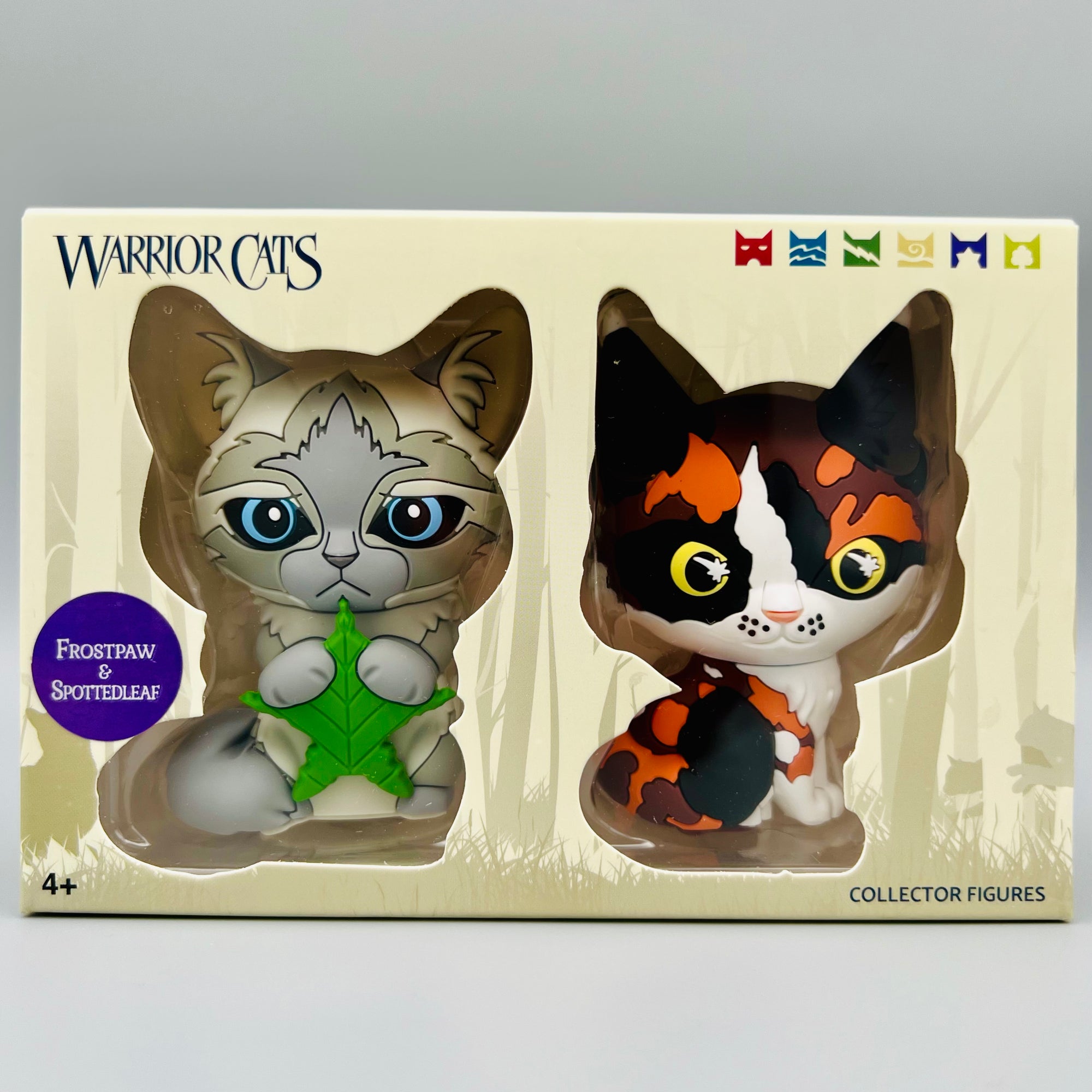 Cinderpelt & Brightheart - Mini Collector Figures (Series 2)