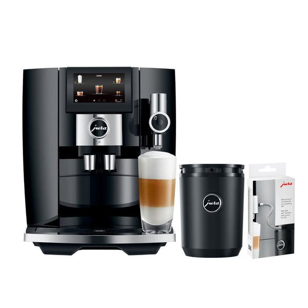 Jura J8 Super Automatic Espresso Machine 15555 Midnight Silver – Home  Coffee Solutions