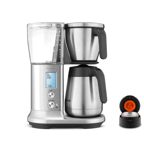 Braun BrewSense Stainless Steel 10c Thermal Carafe Drip Coffee Maker with  PureFlavor System