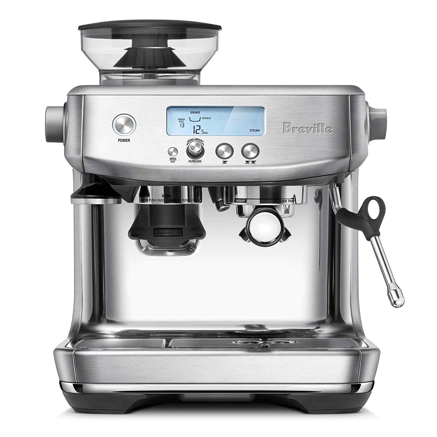 Breville The Barista Pro Espresso Machine BES878 / BES878BSS (Brushed Stainless Steel) - Home Coffee Solutions product image