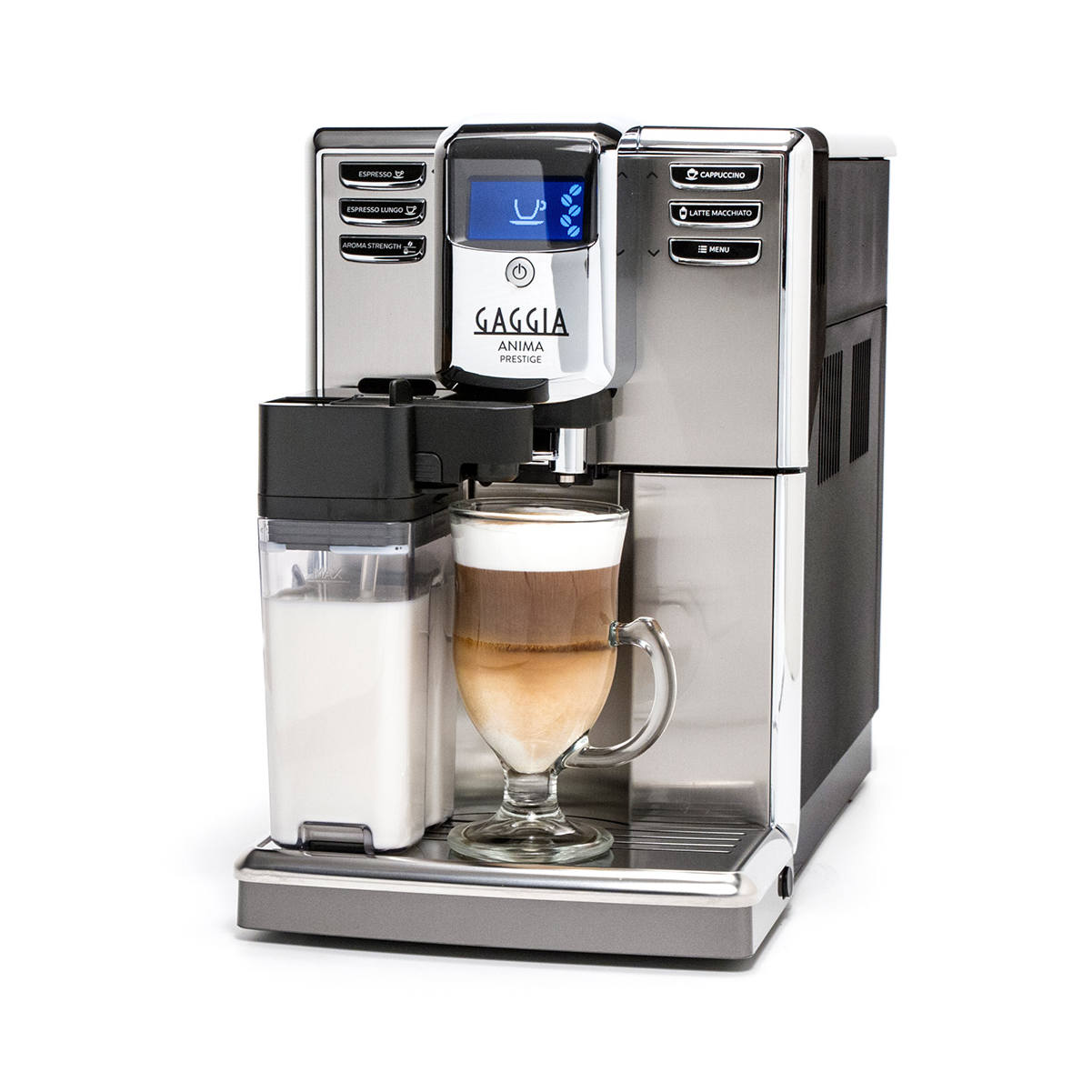 Maintaining this espresso machine is quick and hassle-free, thanks to its removable water tank that simplifies refills and upkeep. Additionally, the automatic cleaning and descaling cycles ensure peak performance and ensure your espresso experience remains unmatched.