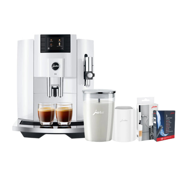JURA E8 Dark Inox Fully Automatic Coffee Espresso Machine 100V Japan New  F/S