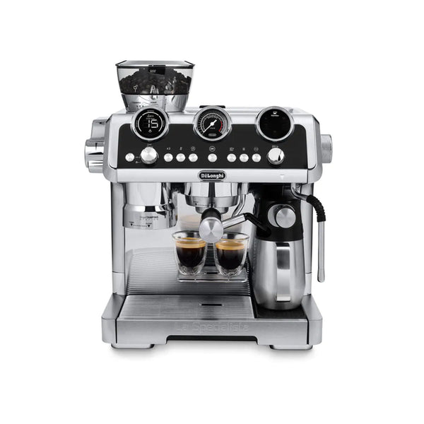 Manual espresso machine, 1450W, La Prestista Prestigio, silver colour - De 'Longhi