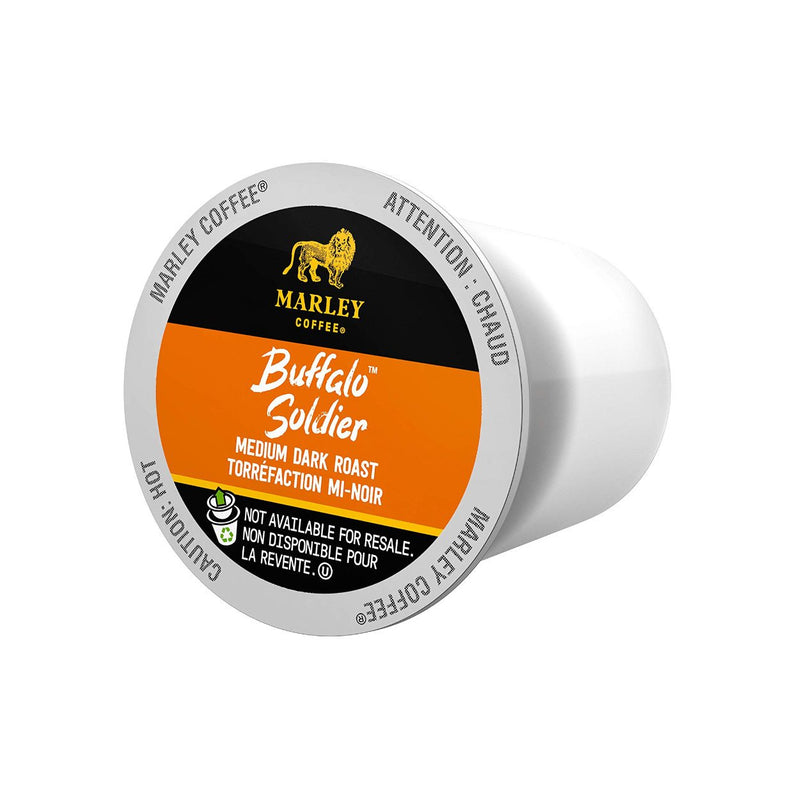 Marley Coffee - Buffalo Soldier (Box of 24 Single Serve Coffee Pods) Home Coffee Solutions